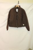 Nude Project Wool FullZip Jacket, Brown, Size S