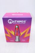 Mathmos Astro Lava Table Lamp, Pink/Yellow/Gold, Non-UK Plug