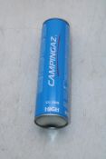 Twelve Campingaz Butane Propane Gas Cartridges, CG3500, 350g. Box damaged. COLLECTION ONLY - DELIVER