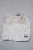 A Perfect Nomad Silk Shorts, White, Size S