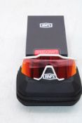 100% Speedcraft Riding Glasses, Frames Off White/Lenses Red Multilayer Mirror
