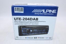 Alpine UTE-204DAB Digital Media/Dab Receiver with Advanced Bluetooth