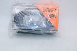 Four Pairs The Strata 2 Riding Googles, Frames Black/Lenses Clear