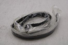 Burberry Thin Belt, Black, Size 4