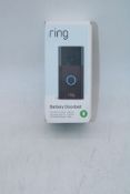 Ring Battery Video Doorbell, Third Generation, Venetian Bronze