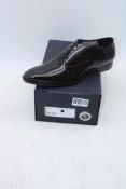 Suitsupply Tuxedo Oxfort Leather Shoes, Black, Size 12