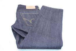 Edwin ED-47 Regular Straight Jeans, Blue Unwashed, Size 32/30