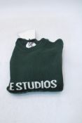 Eme Studios Master Scarab Knit Jumper, Green, Size S