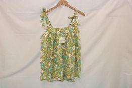 American Vintage Top, Lime/Multi, Size M/L