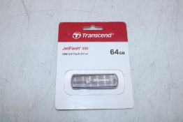 Seven Transcend 64GB Jet Flash 350 USB 2.0 Flash Drives