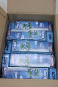 Thirty packs of Oral-B Pro Precision Clean Electric Toothbrush Heads, 4 Per Pk. Some packets damaged