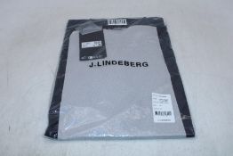 J Lindberg Heath Regular Fit Golf Polo, Navy Size M