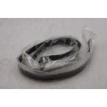 Burberry Thin Belt, Black, Size 4