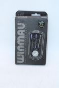 Four Sets Winmau Advance 500 Series Tungsten Darts to include 1x Red 22G, 3x Blue 26G. Boxes damaged