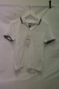 Eden Park Polo Shirt, White, Size M