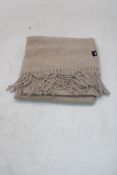 Eden Park Wool Scarf, Beige