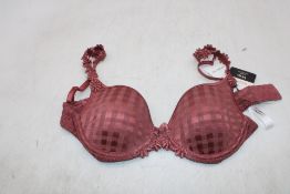 Marie Jo Padded Heart Shaped Bra, Wild Ginger, UK 32C. Box damaged