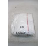 Dian's Bedroom BP36 Santorin Bath Robe, White/Pink, Size S