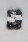Six Packs of Levi's Low Cut Logo Socks, Black, UK 6-8, 3 Pairs Per Pack