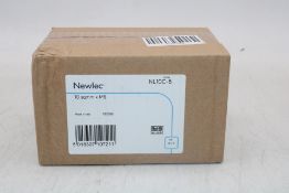 Twenty Packs Newlec NL10C-6 10sqmm X M6 Copper Tube Lug, 10 Lugs Per Pack