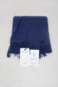 Eden Park Wool Scarf, Blue
