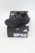 Four Pairs Kids Tensaur Run 2.0 Trainers, Black, All UK 2.5