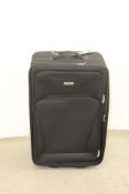 Flymax Suitcase, Black, Size 75x46x28cm. Box damaged