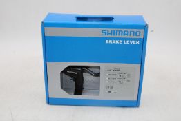 Six Shimano Alivio Shimano Alivio BL-T4000 2-Finger Brake Levers for V-brakes, Black