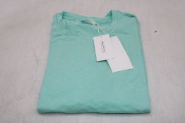 American Vintage Pawood Short Sleeve T-Shirt, Rivera Melange, EU 40