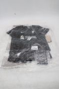 Nike Kids' Liverpool 24/25 Goalkeeper Replica Football Kit, Black/White, Size XS