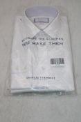 Charles Tyrwhitt Classic Fitt Non Iron Shirt, White, Size 16/33 Inch