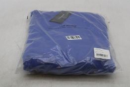 Cest Normal The Boxy Hoodie, Azure Blue, Size L