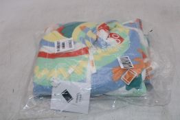 Towel Club Short Fitted Jumpsuit, Multi, Size M