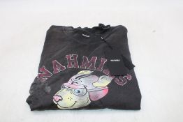 Nahmias Summerland Des Nations Boxy T-Shirt, Black, Size L