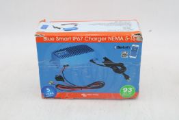 Victron Energy 12/17(1) 120V NEMA 5-15 Smart IP67 Charger, Blue
