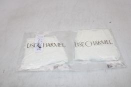 Two Pairs Lise Charmel Bellissime Amour Underwear, Ecru, Size 42