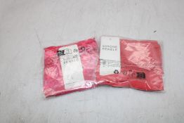 Two Pairs Simone Perele Briefs to include 1x Allure, Coralia Red, 1x Wish, Fabulous Pink, All EU 2
