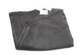 Jaded London Drift Flared Jeans, Black, Size W32