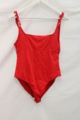Anja Paris Le Troublant One Piece Swimsuit, Red, EU 42