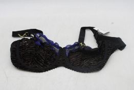Prima Donna Cheyney Full Cup Bra, Sultry Black, UK 34G. Box damaged