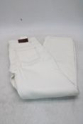 Bonpoint Vanessa Seward Gasp Jeans, Ivory, Size 38