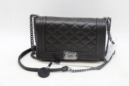 Anna Luchini Women's Leather Handbag, AW25 AL 2179 Black