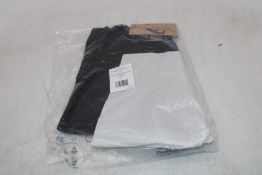 Four Asics Men's Short Sleeve Run Tops to include 3x Size S, 1x M, All Performance Black