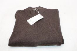 Eden Park Edinburgh 1/4 Zip Sweater, Alvarado, Size M