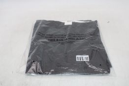 Suitsupply Wide Straight Leg Trousers, Black, Size 46