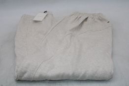 Earth Body Dole Cotton Cashmere Piped Joggerss, Tannery, Size L