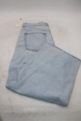 Two Hollister Baggy Barrel Jeans, Light Blue, Size 1 X 32/32, 1 X 33/32