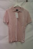 Eden Park Polo Shirt, Light Pink, Size M