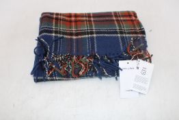 Eden Park Wool Scarf, Blue/Green