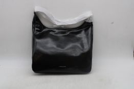 Charles & Keith Lumen Slouchy Hobo Bag, Black, Size L